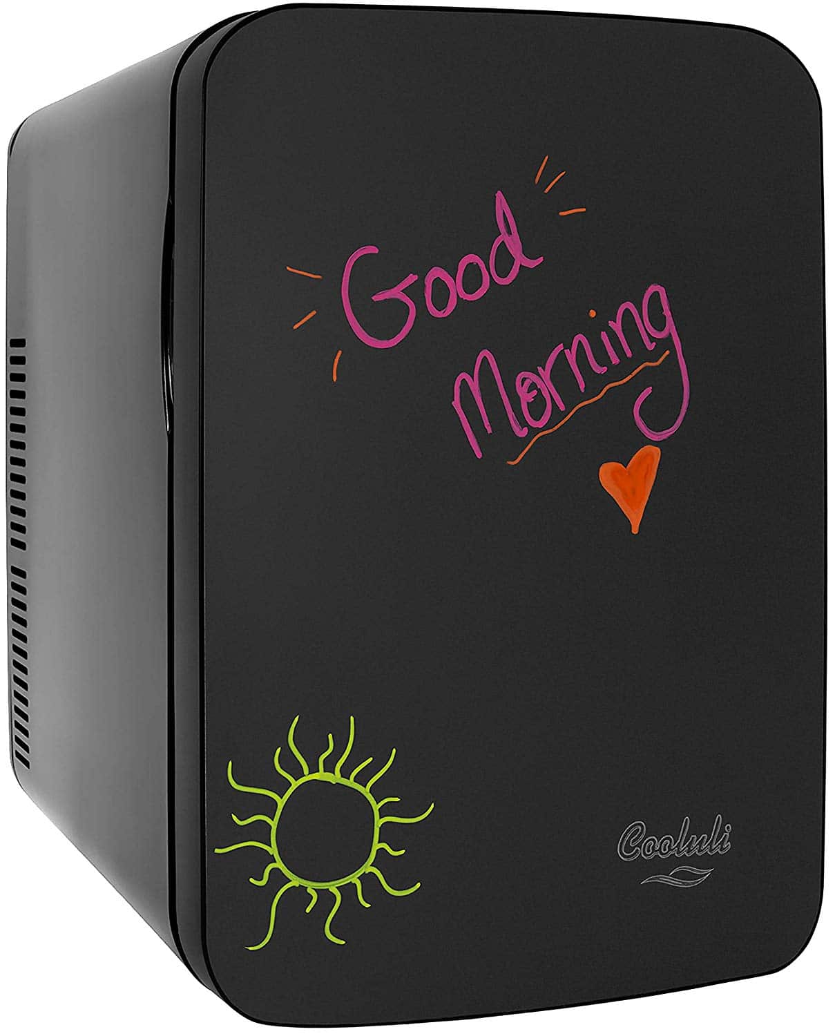 Best Skincare Makeup Fridge 2024: Chalkboard Front by Cooluli