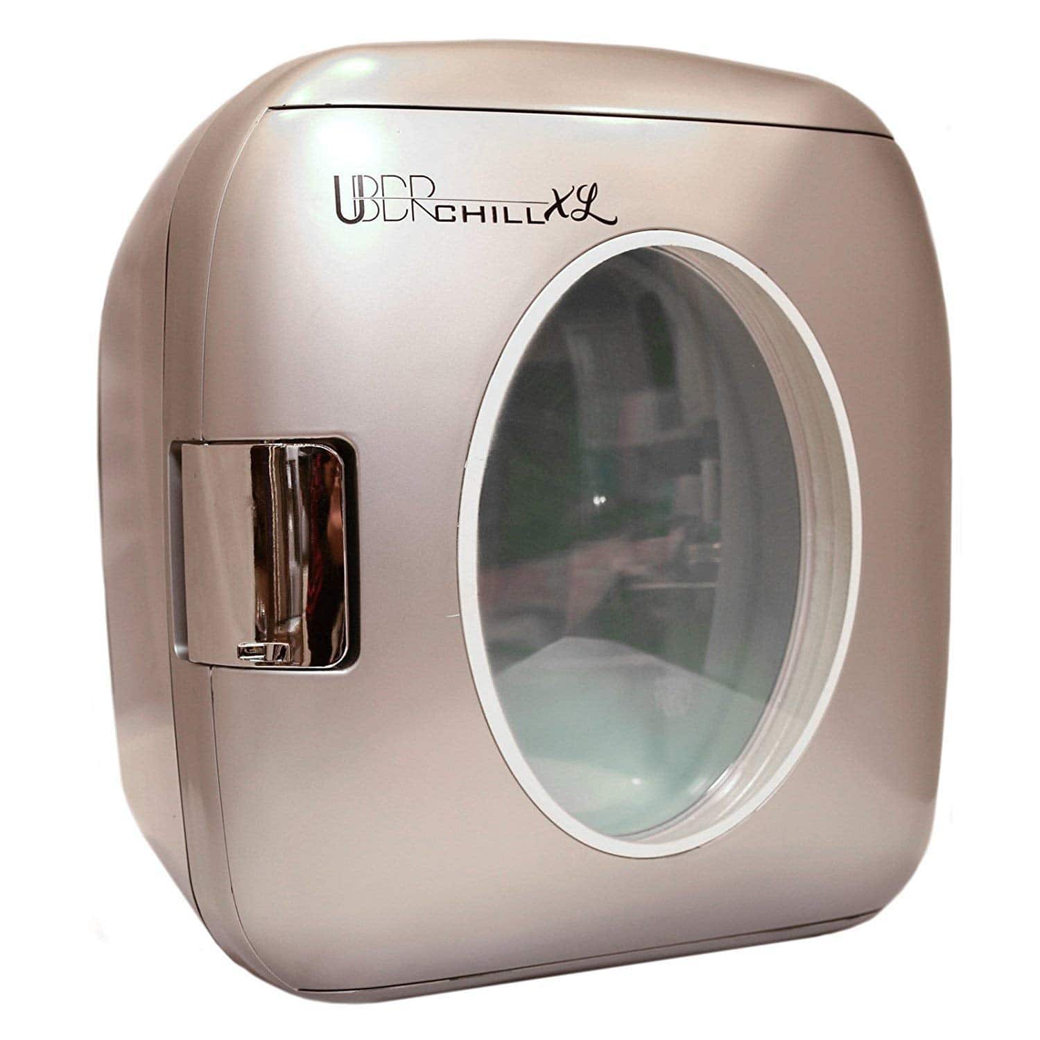 Best Skincare Makeup Fridge 2025: Uber Appliance in Silver