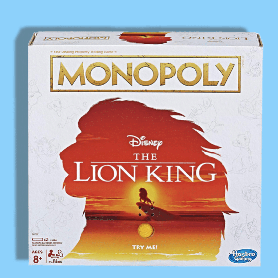 Pre Order Disney Hasbro The Lion King Monopoly Board Game 2023