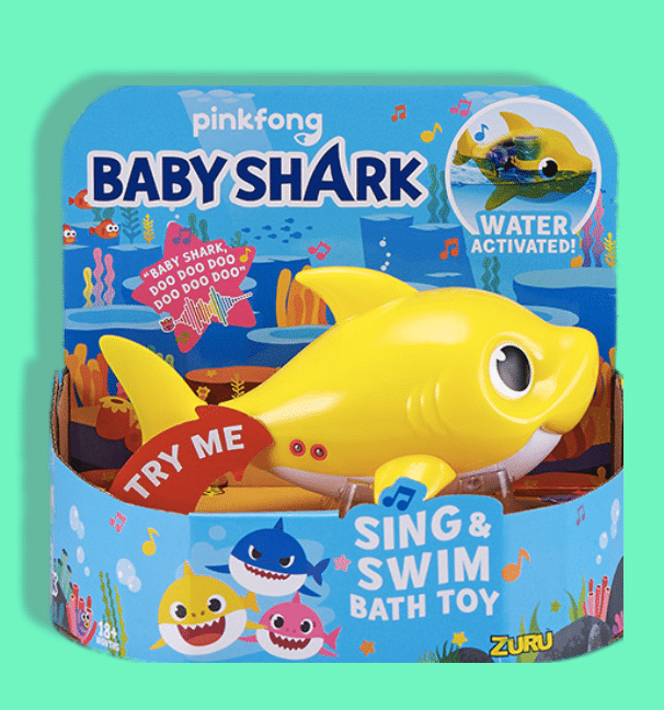 Where to Find Zuru Robo Alive Baby Shark Swimming Sing & Swim Bath Toy 2023 - Mommy Shark, Daddy Shark