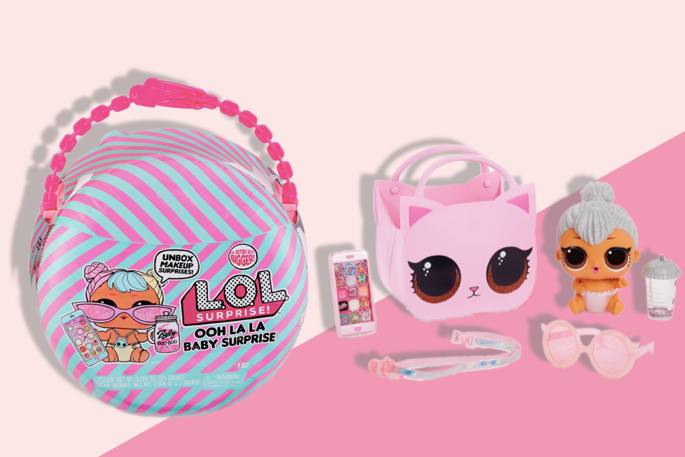 Where to Buy LOL Surprise Ohh La La Baby Surprise 2023 - Purse & Makeup Unboxing