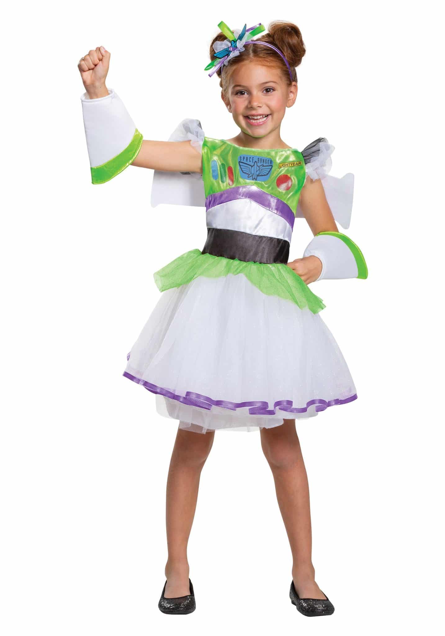 Kids Toy Story 4 Halloween Costume 2023: Girl Buzz Lightyear