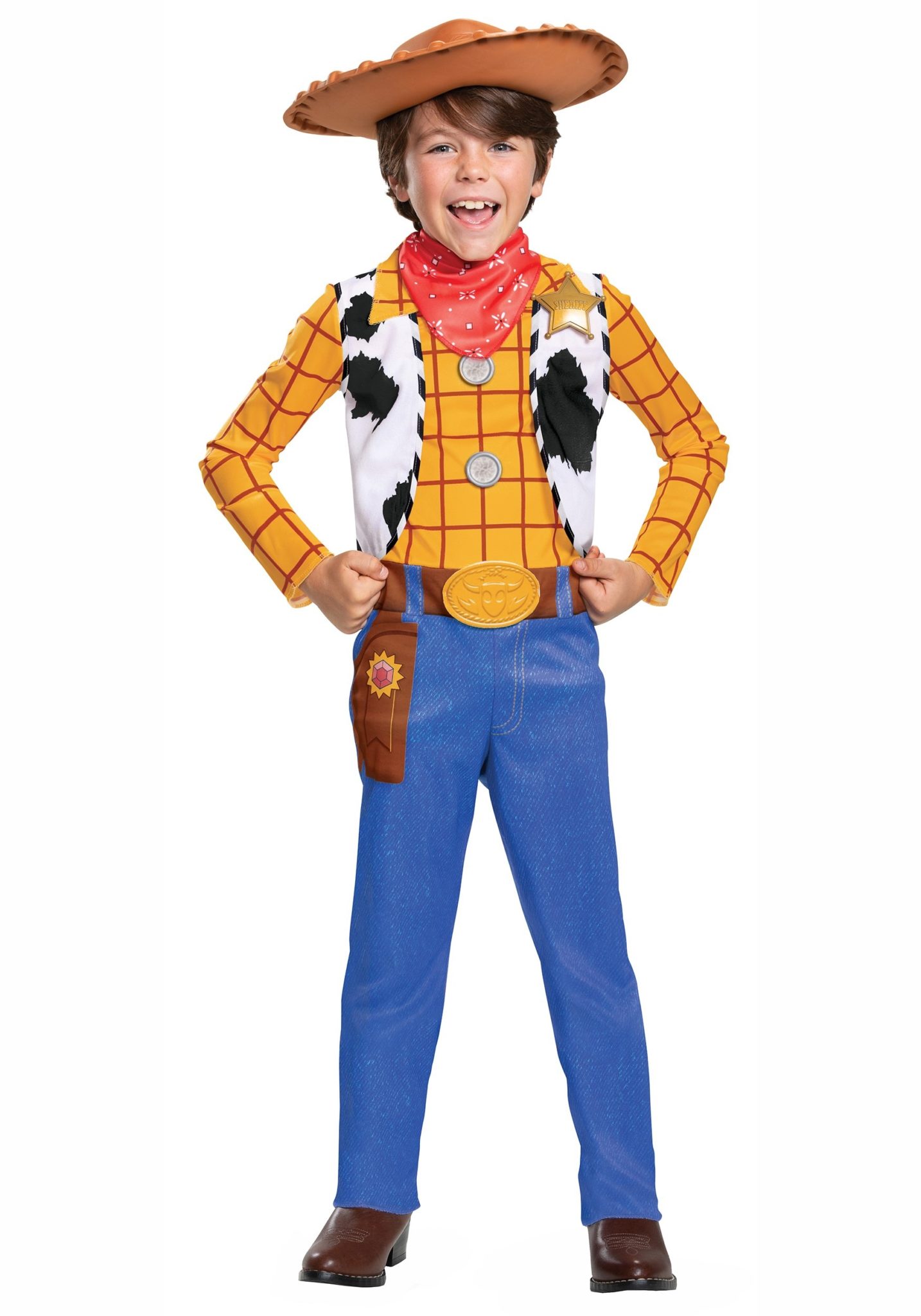 Kids Toy Story 4 Halloween Costume 2023: Boys Woody Costume