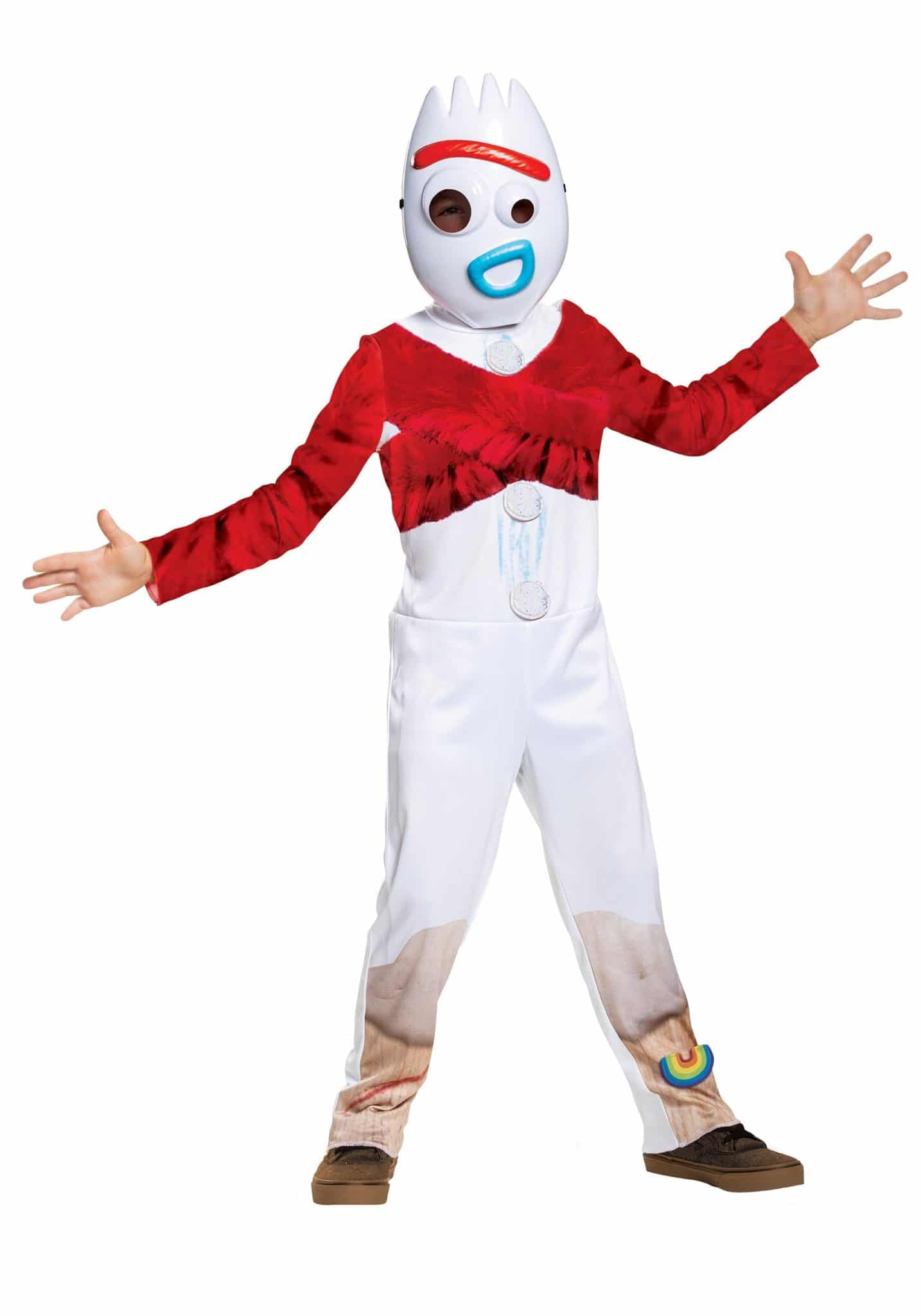Kids Toy Story 4 Halloween Costume 2023: Forky Costume Boys & Girls