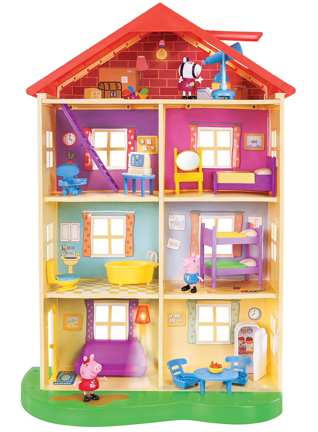 Best Peppa Pig Toys 2023: Light & Sound Family Doll House 2023