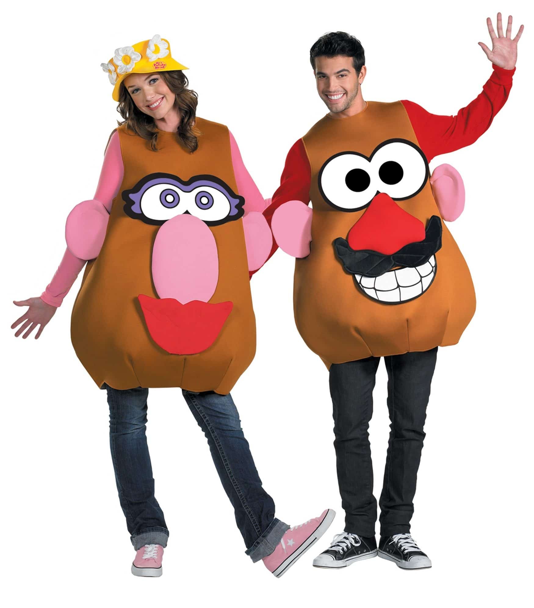 Toy Story 4 Halloween Costumes 2023: Couples Costume Potato Heads