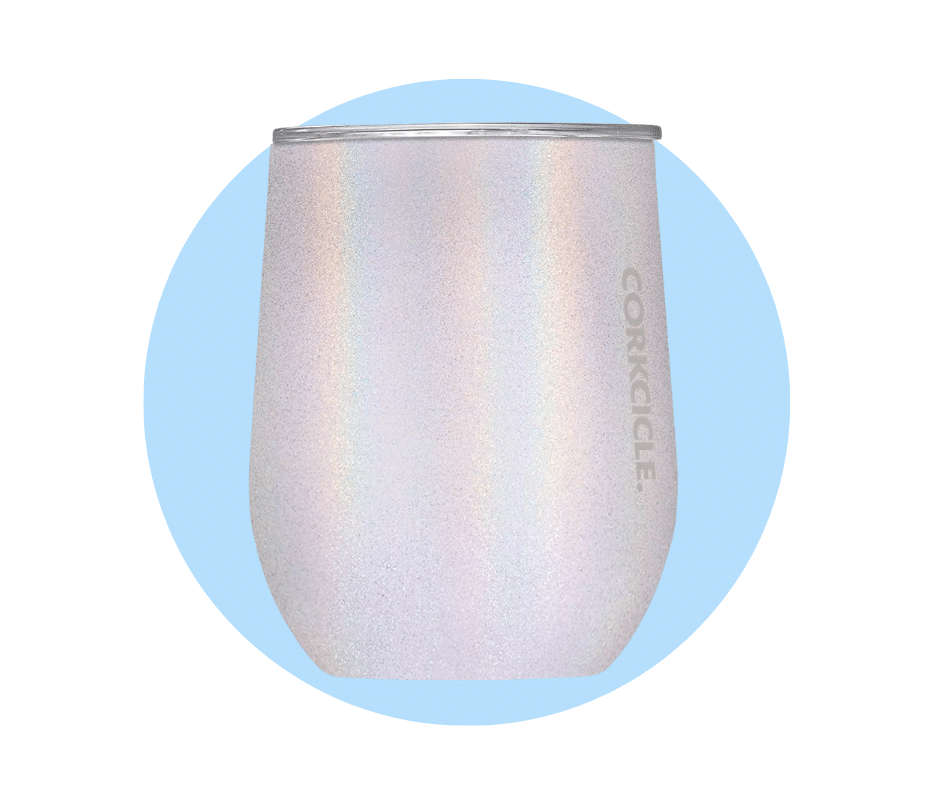 Corkcicle Stemless Unicorn Wine Glass