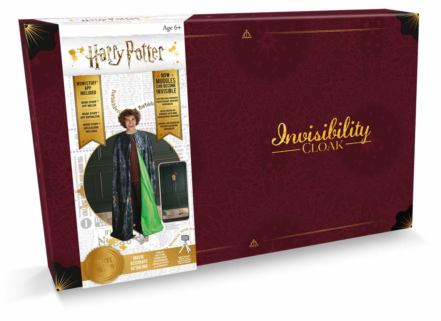 Wow! Stuff App Harry Potter Invisibility Cloak Toy 2023 - Warner Brothers 2023