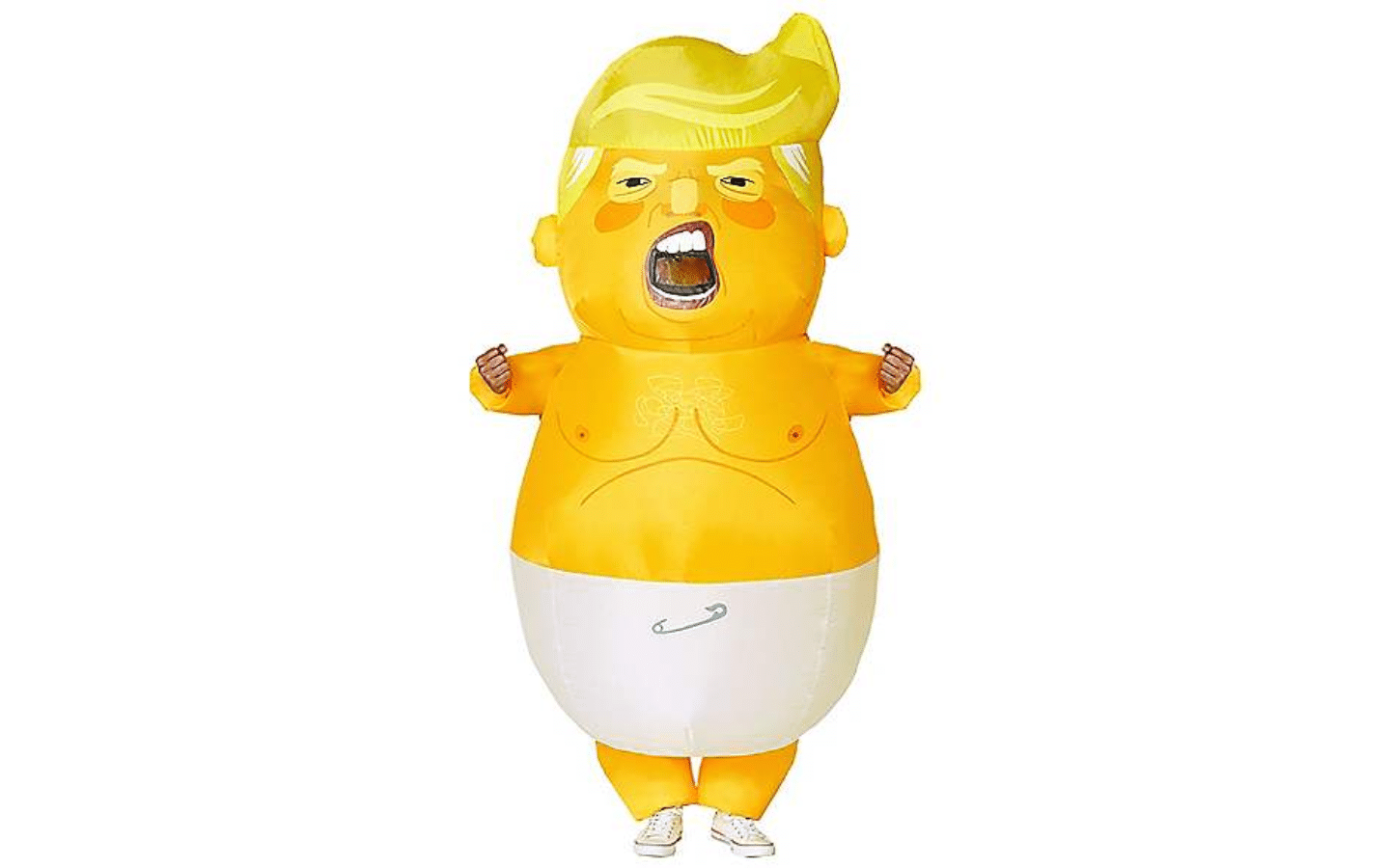 Funny Inflatable Costumes 2024: Baby Trump Halloween 2024