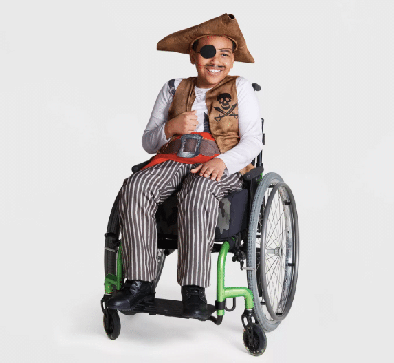Wheelchair Halloween Costumes 2024: Pirate Costume