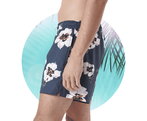 Abercrombie Floral Swim trunks for Men