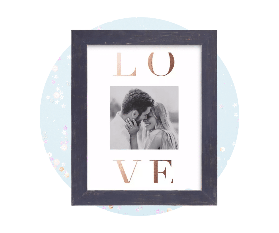 Minted LOVE Frame