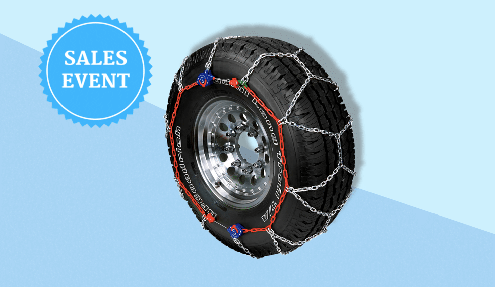 Tire Chain Deals on Black Friday 2023!! - Sale on Snow Chains for Cars & Trucks