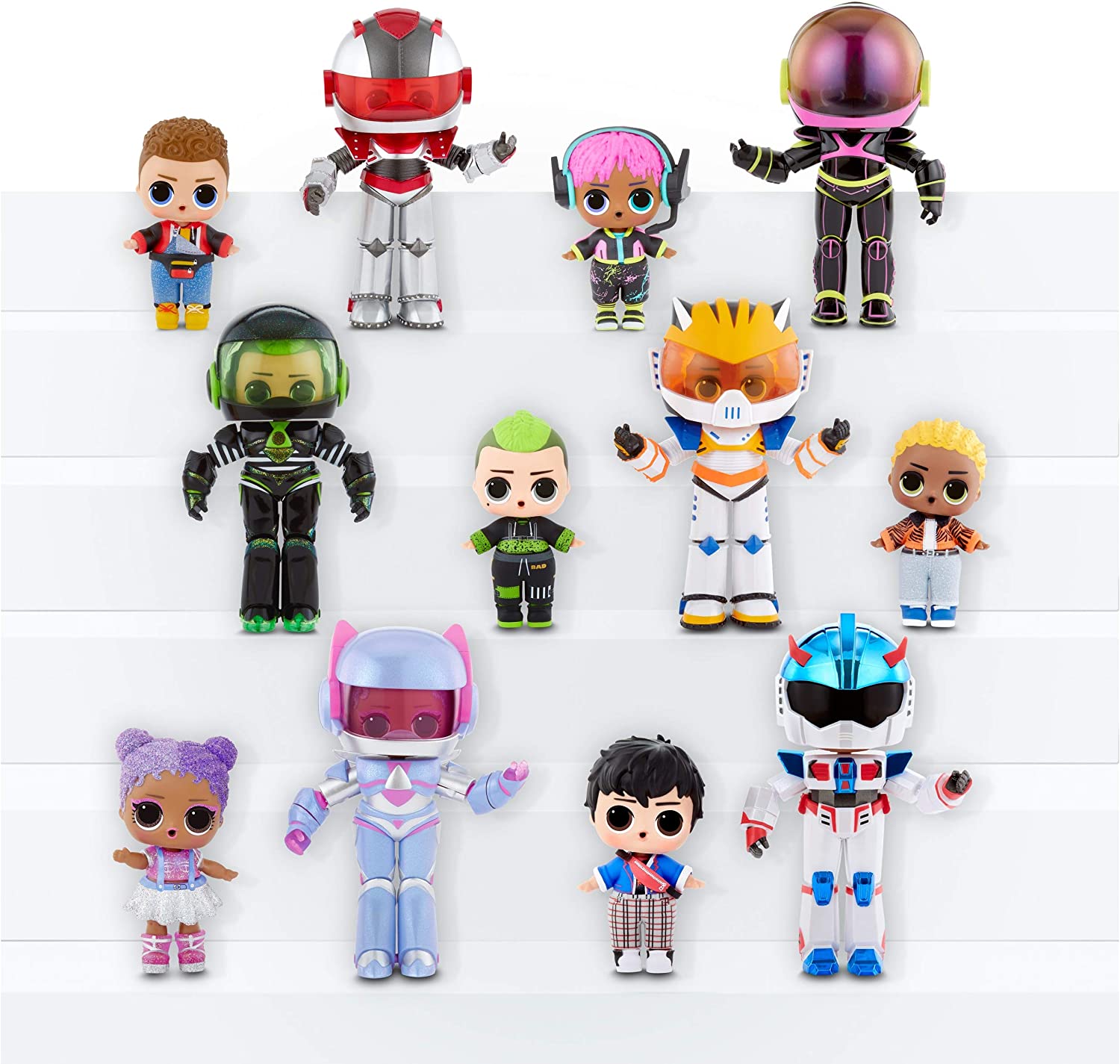 All 6 List of LOL Surprise Boys Arcade Heroes Action Figures 2024 Series 2