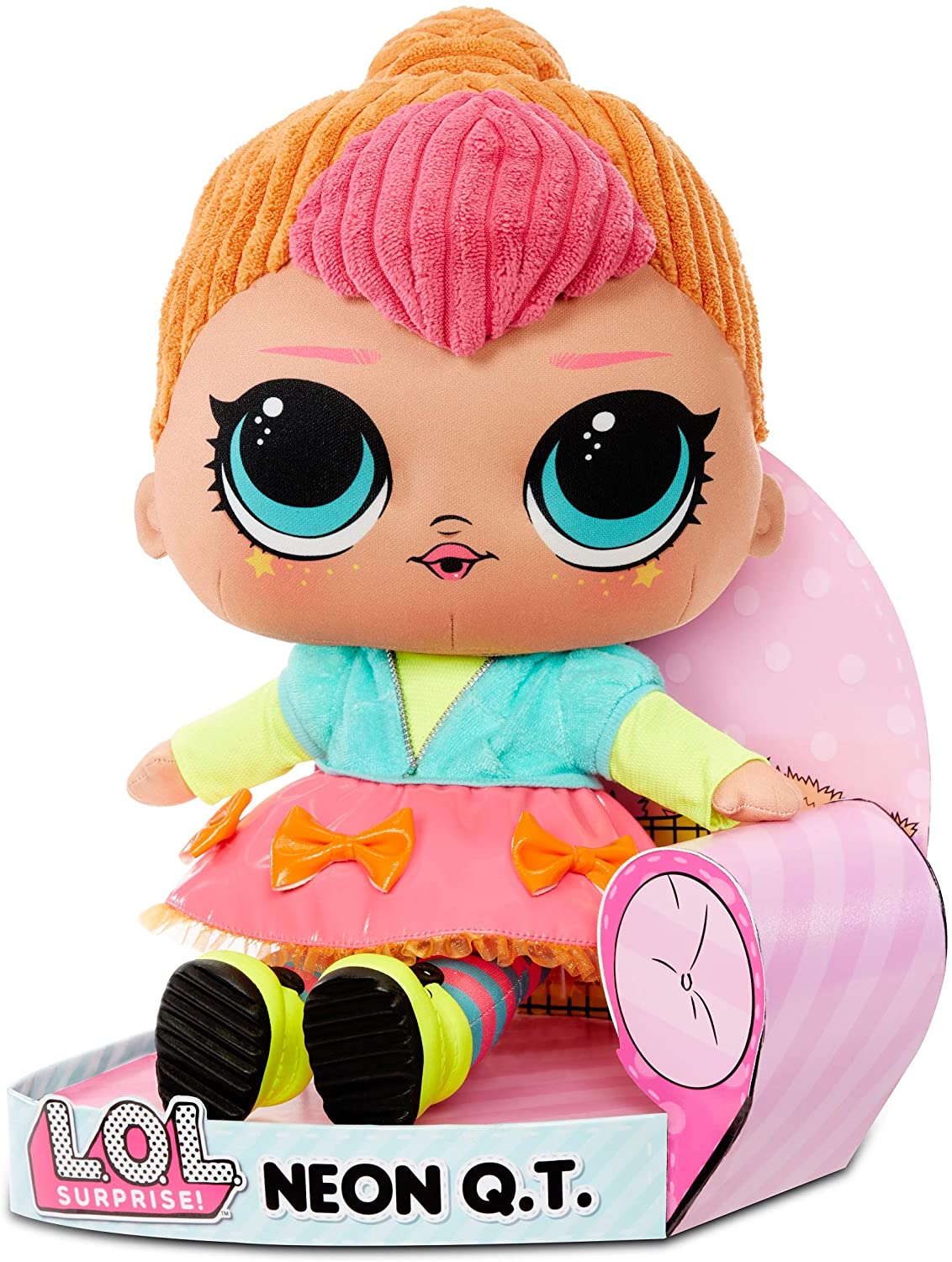 Neon QT Huggable Plush 2024 - Where to Buy 