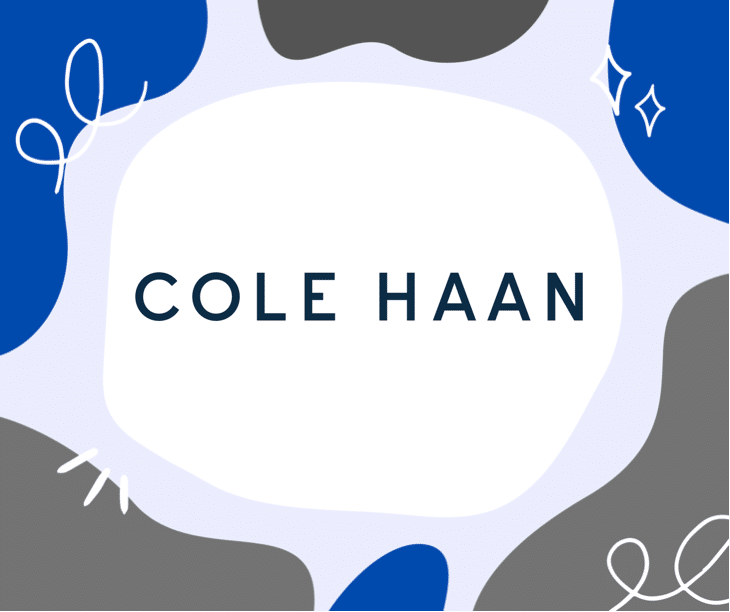 Cole Haan Promo Codes 2024 - Coupon, Discount Sale