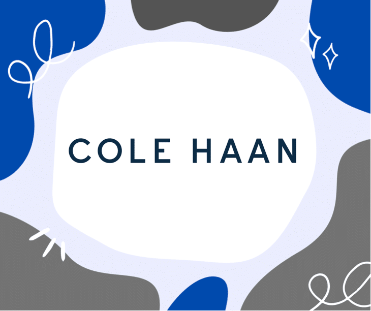 Cole haan discount code hotsell