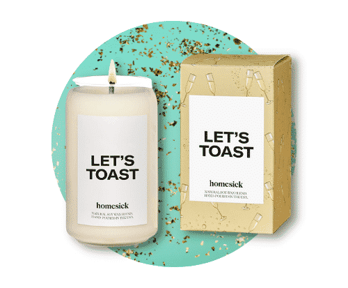 Let's Toast Candle