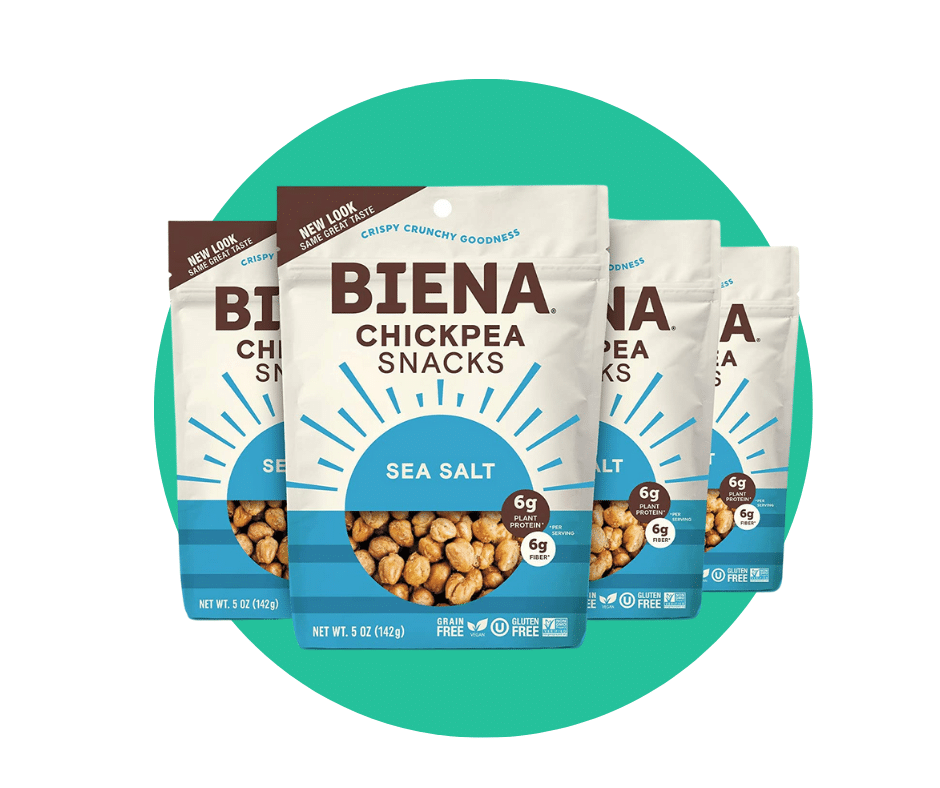 Biena Sea Salt Chickpea Snack