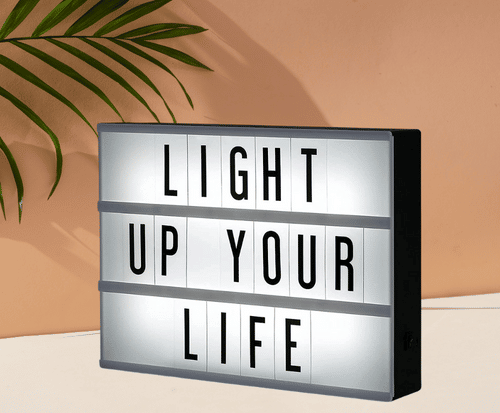 LED Light-Up Box