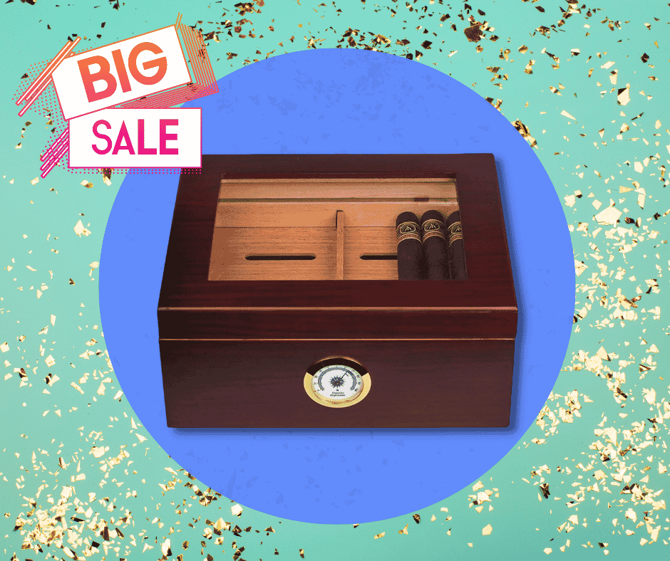 12 Humidor Sales This This Week 2023 March Deals on Box Cigar Humidors
