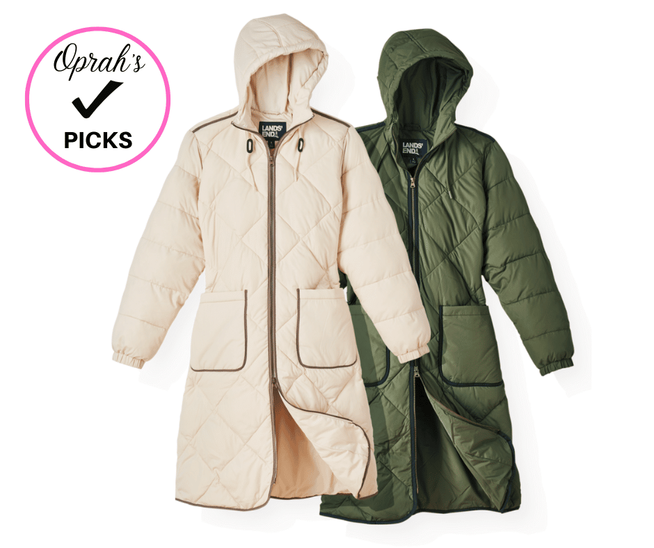 Lands' End Quilted Coat