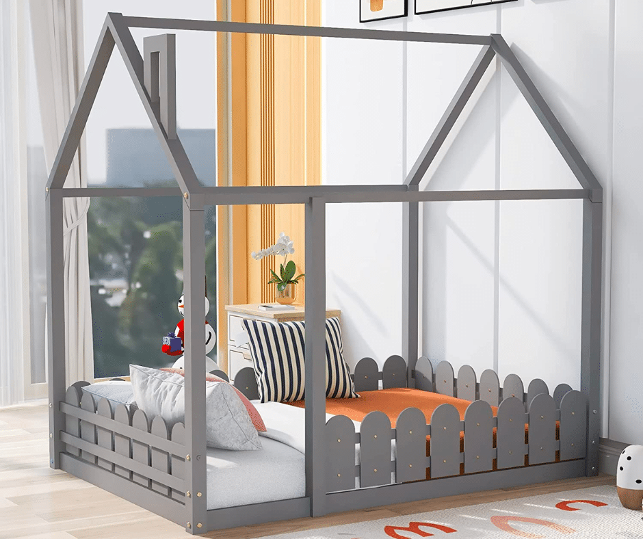 4 Best Montessori Floor Beds For Kids 2023 House & Canopy Bed