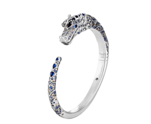 JOHN HARDY DRAGON DIAMOND CUFF