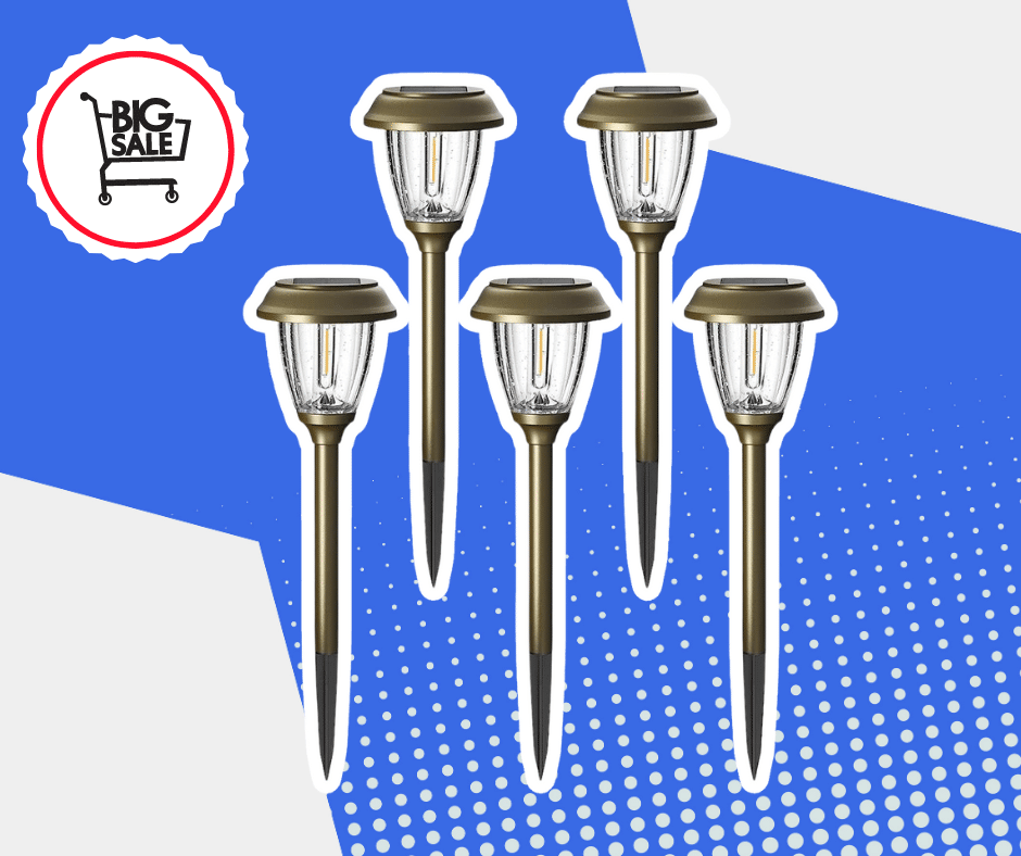 24 Outdoor Solar Light Sales This Christmas 2023 December After Christmas Deals on Solar Path