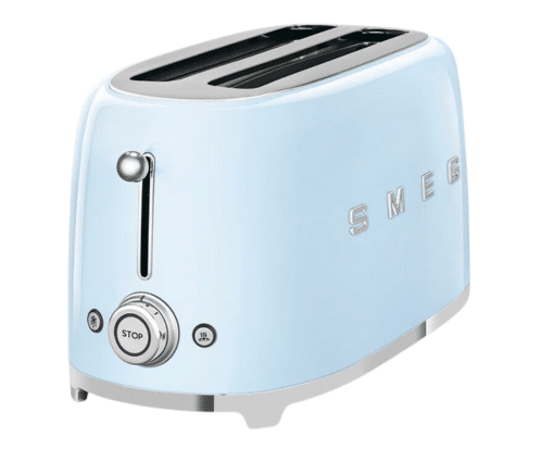 SMEG BABY BLUE 2 SLICE TOASTER