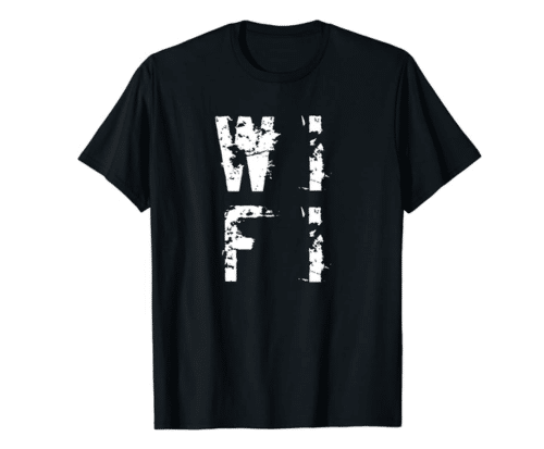 WIFI T-Shirt For Tech Gifts Christmas 2024