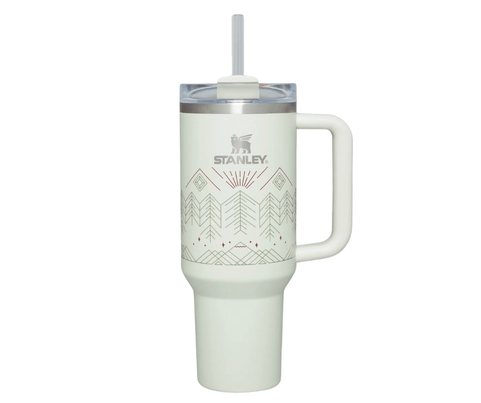 Stanley Winterscape Tumbler in Pale Stone