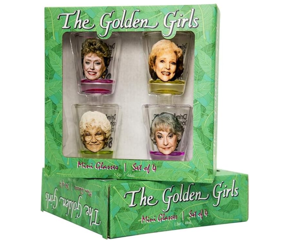 The Golden Girls Shot Glass Set