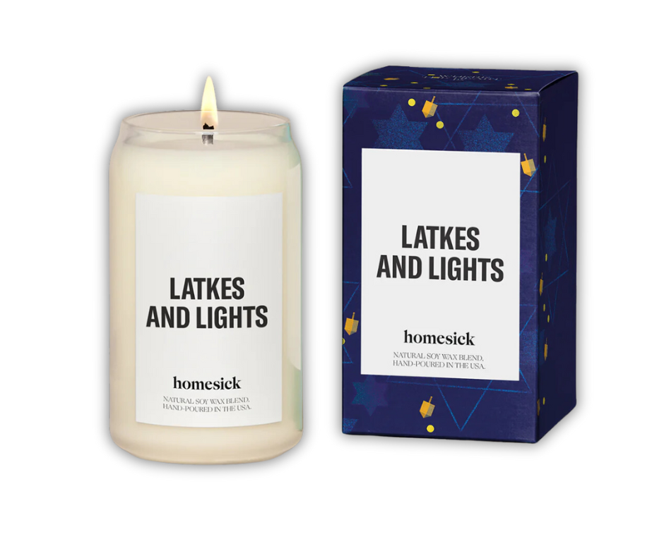 Homesick 'Latkes & Lights' Candle