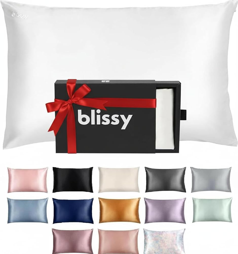 Blissy 100% Mulberry Silk Pillowcase