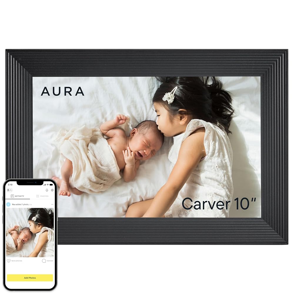 Aura Carver 10" WiFi Digital Photo Frame