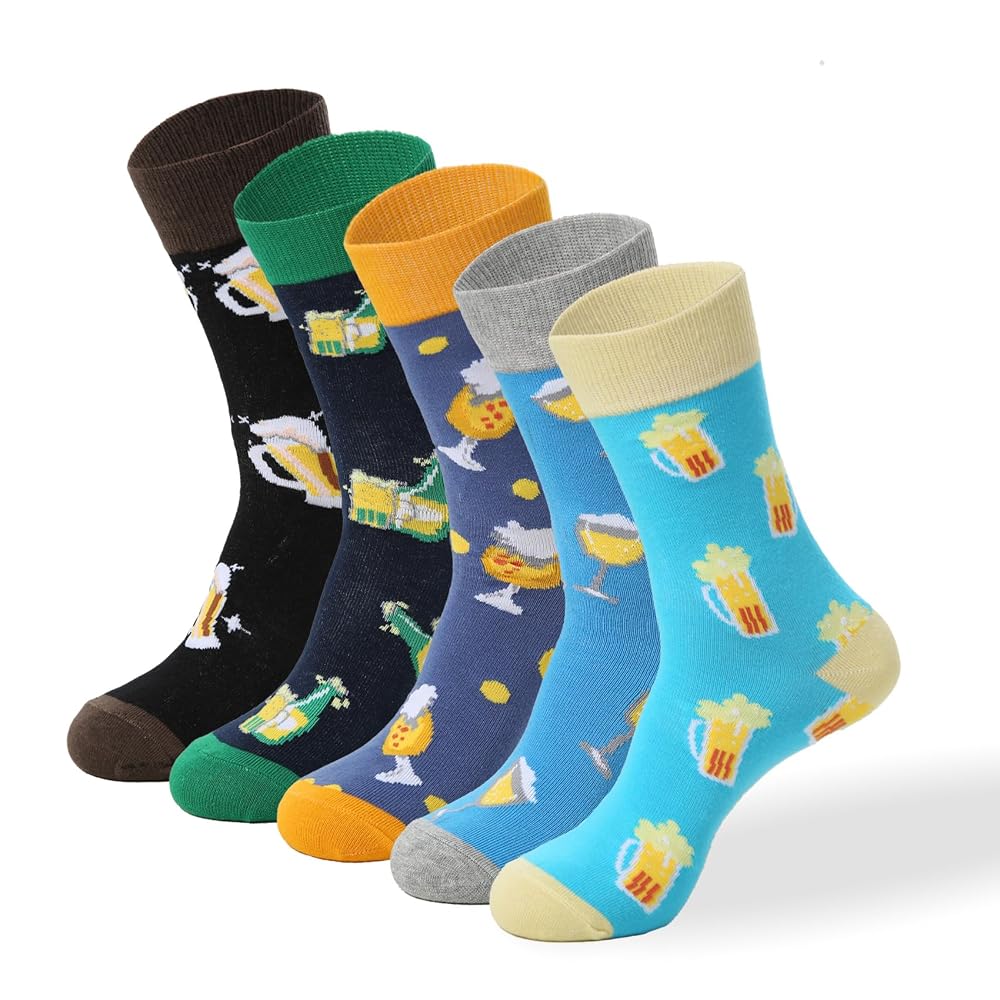 Beer Socks (5-Pack)