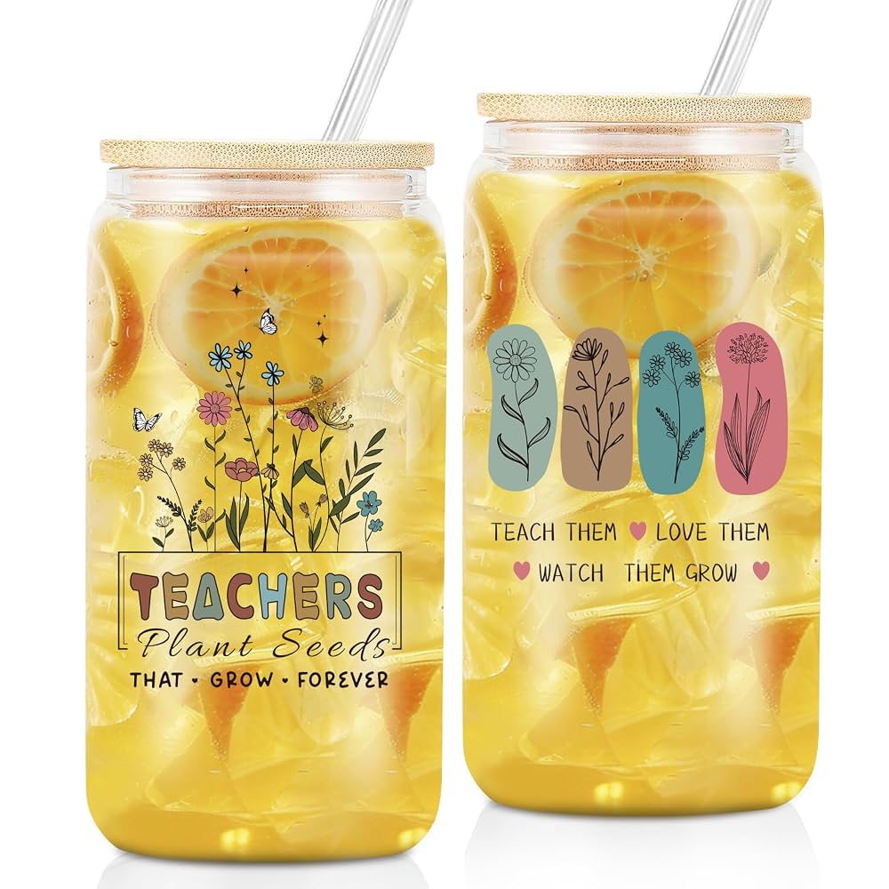 Can-Shaped Teacher Glass (16oz)