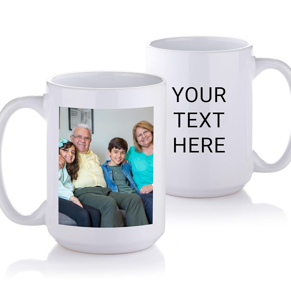 Custom Grandparents Photo Mug