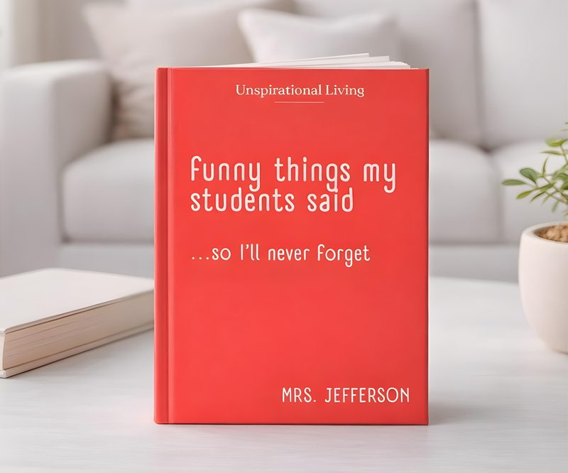 Custom Funny Hardcover Journal (Their Name)