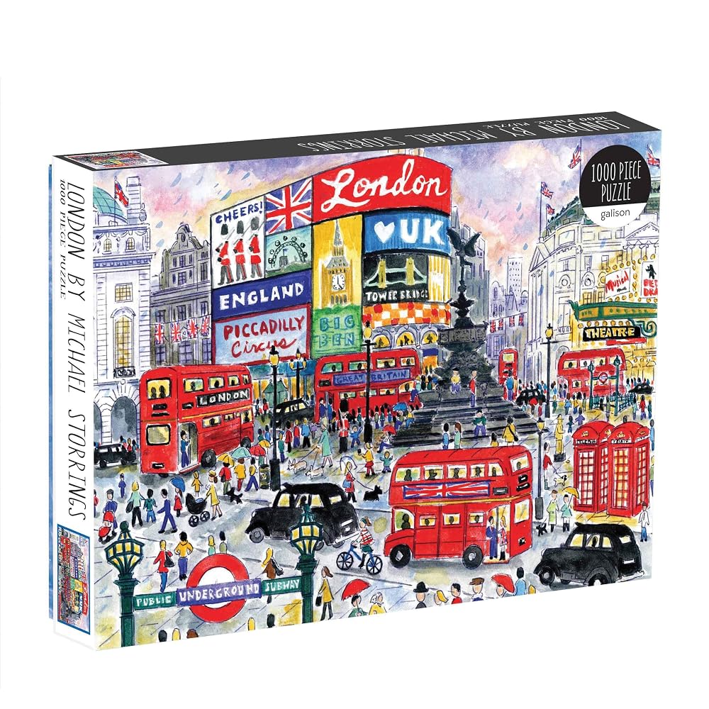 Galison Michael Storrings London 1000-Piece Puzzle