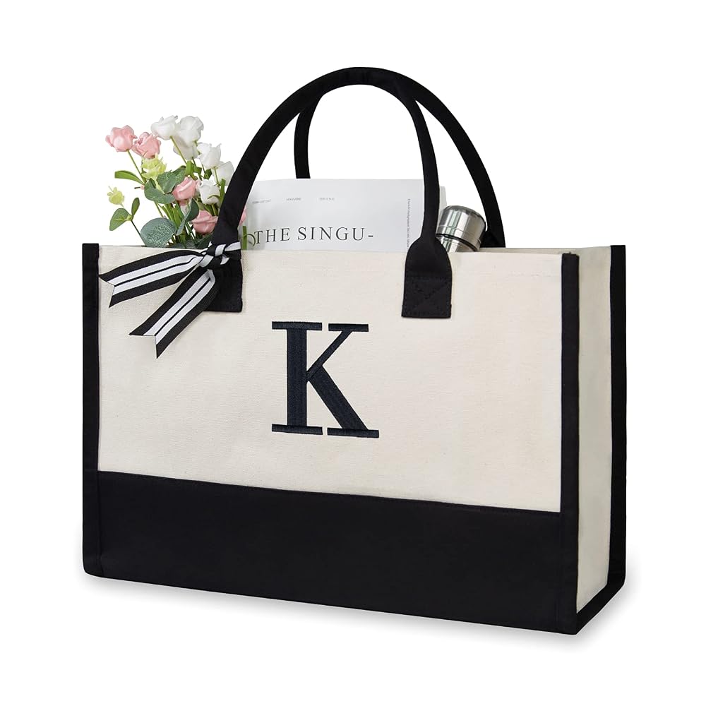 Personalized Canvas Tote Bag