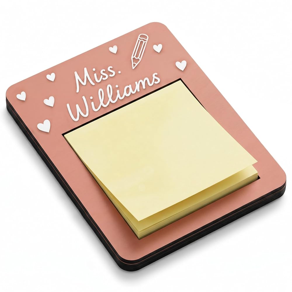 Personalized Sticky-Note Holder