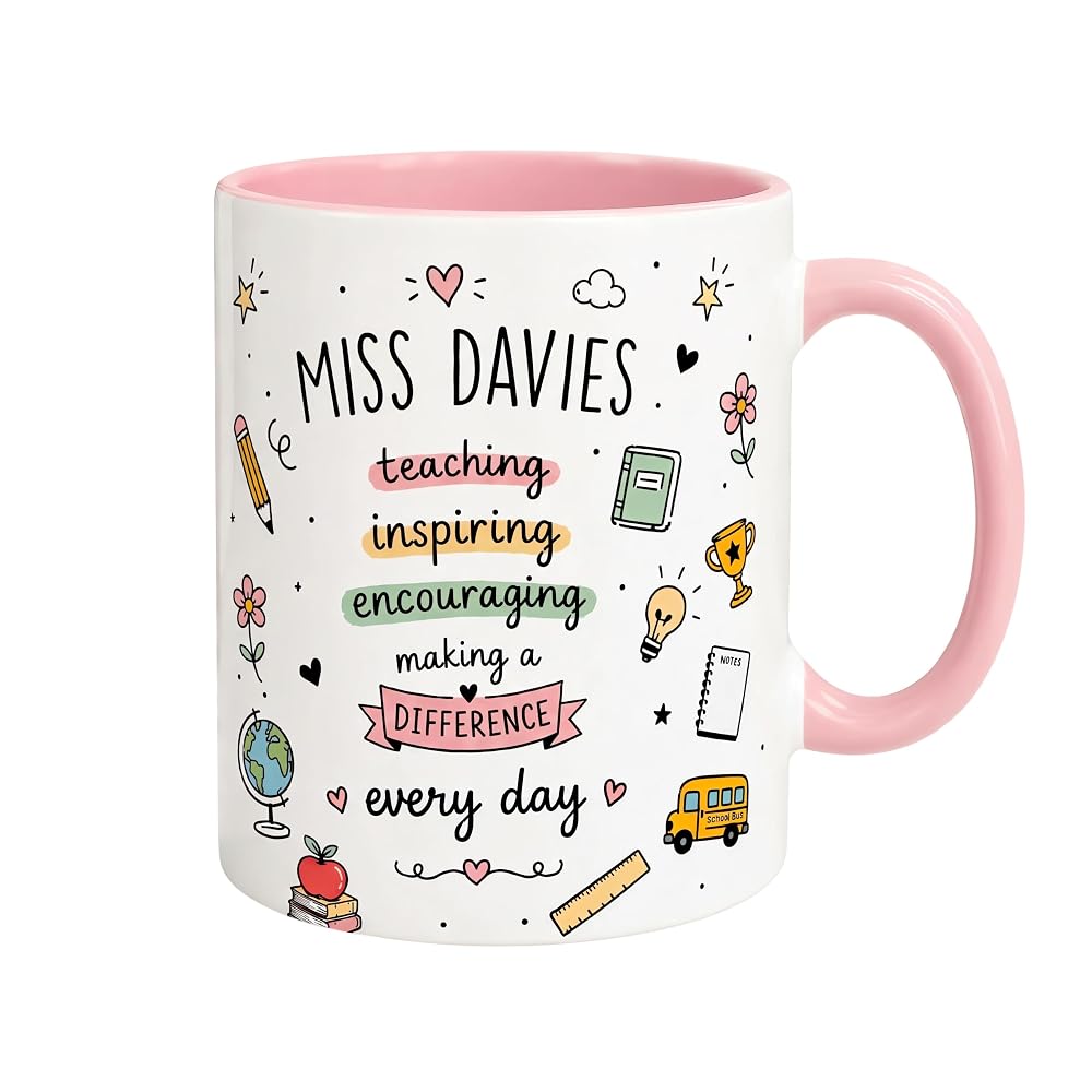 Personalized Teacher Name Mug