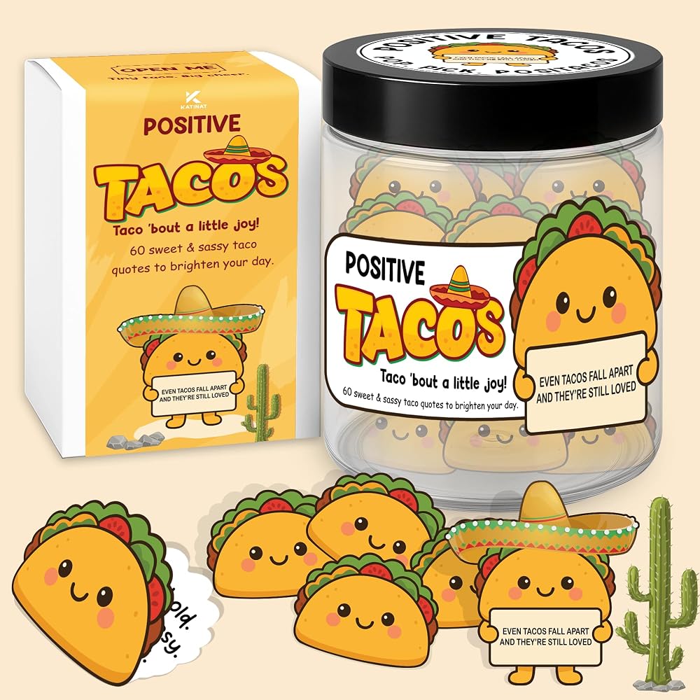 Positive Affirmation Taco Jar