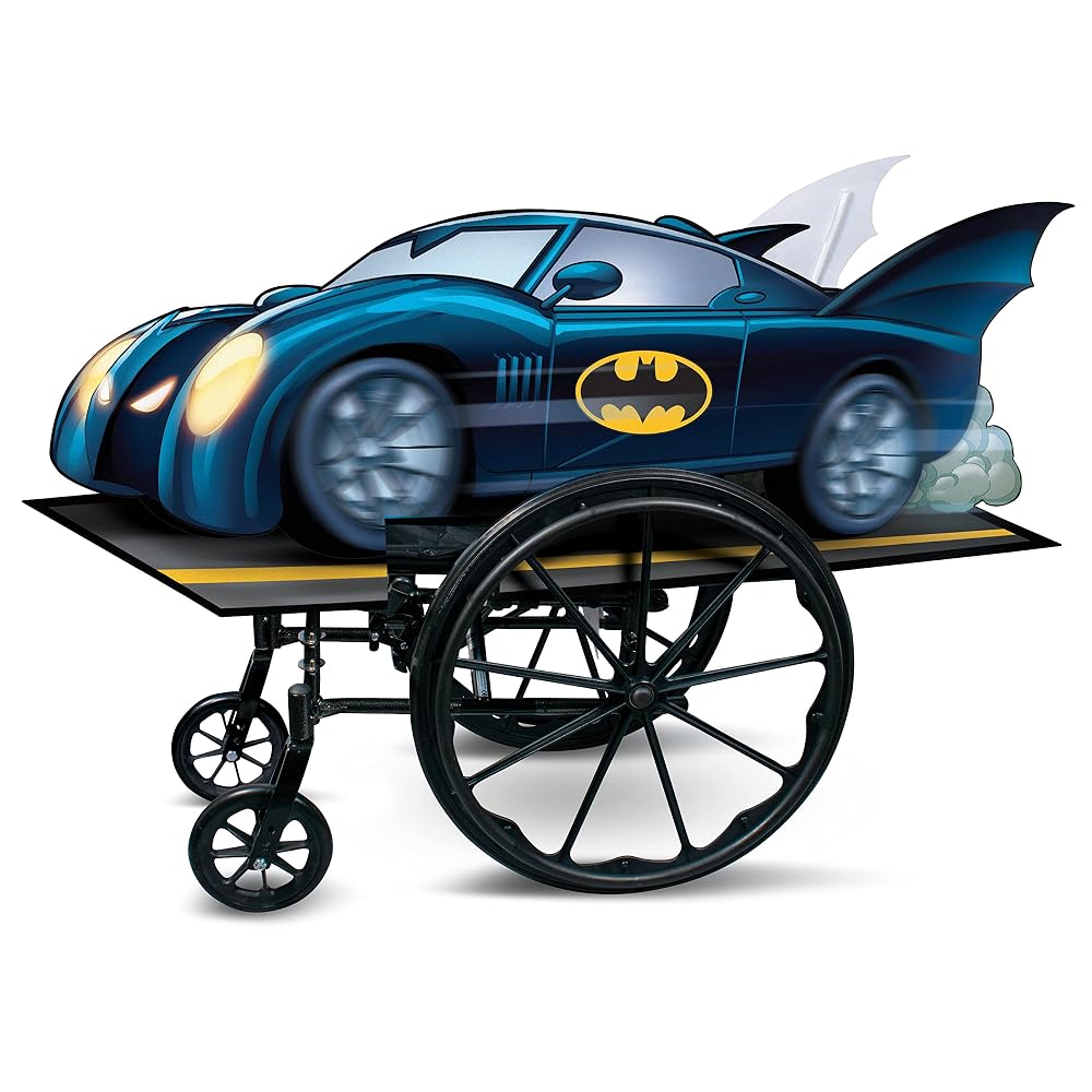Batman Batmobile Wheelchair Cover