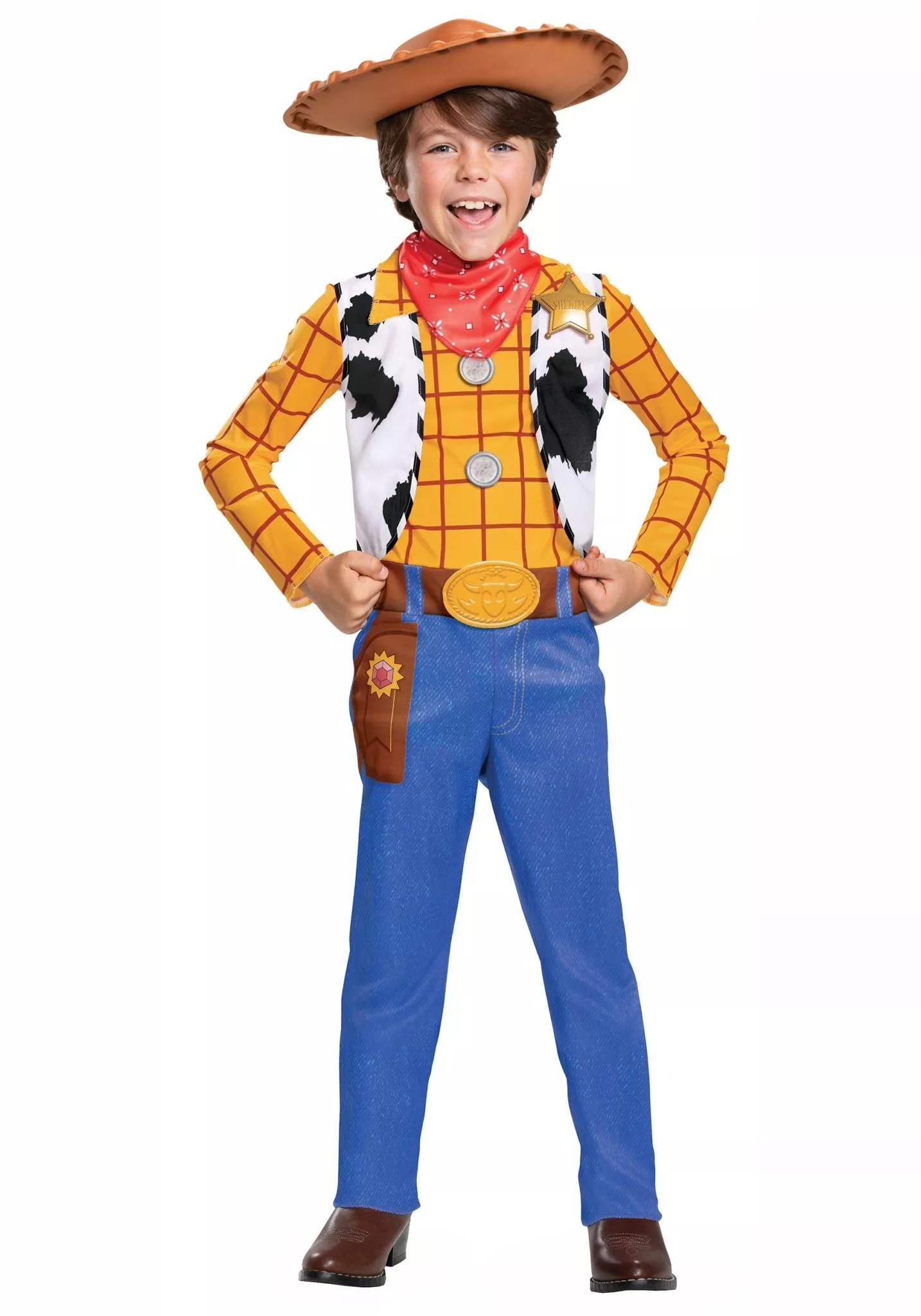 Kids Toy Story 4 Halloween Costume 2024: Boys Woody Costume