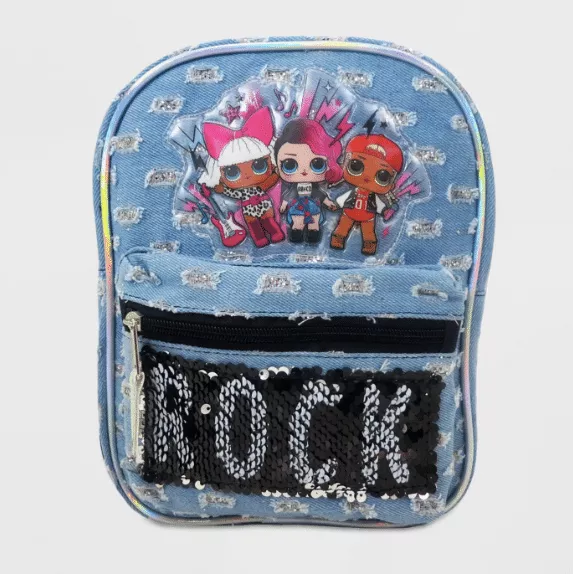 Best LOL Surprise Backpack 2024: You Rock Demin School Bag 2024