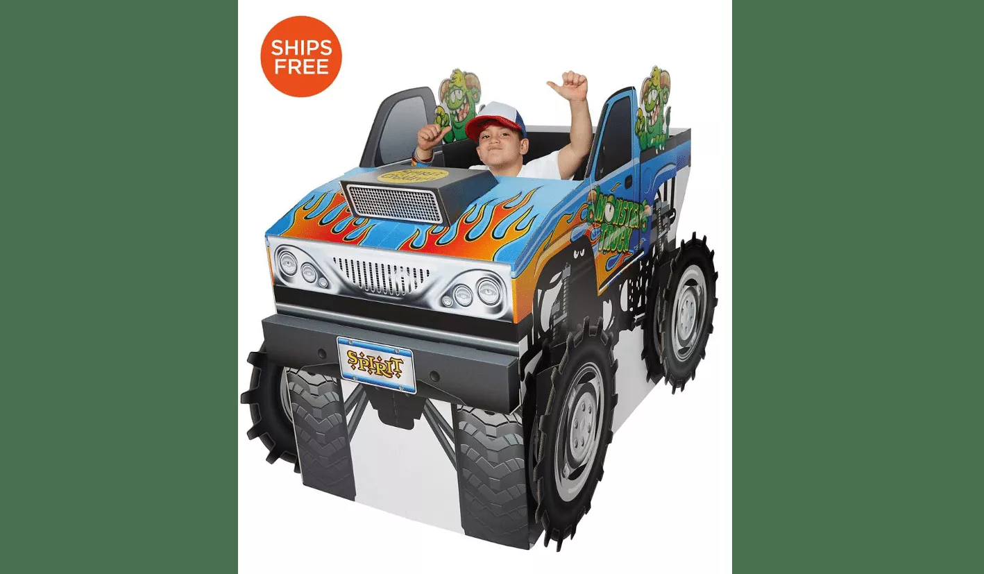 Monster Truck Wheelchair Cover Costume 2024 -2020
