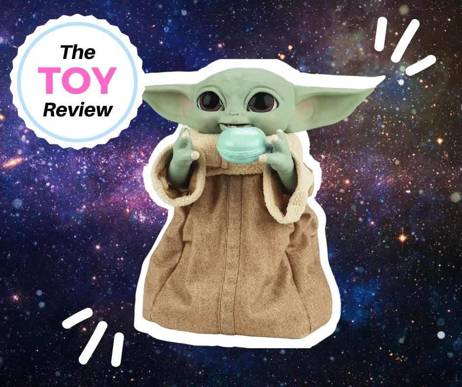 Galactic Snackin’ Grogu Baby Yoda Toy 2024